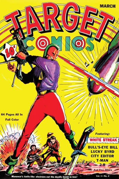 Comic Books: Target 2 Mar by Radio Days