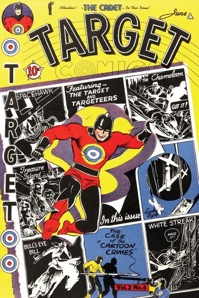 Comic Books: Target 2-4 Jun by Radio Days