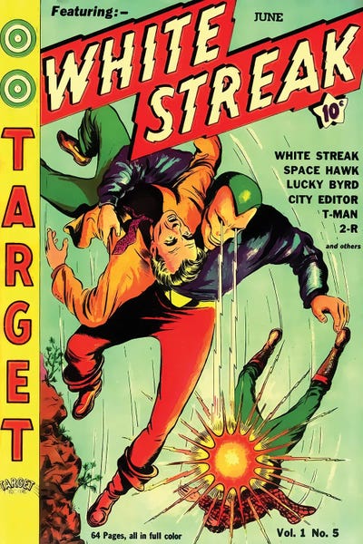 Comic Books: Target 5 Jun by Radio Days