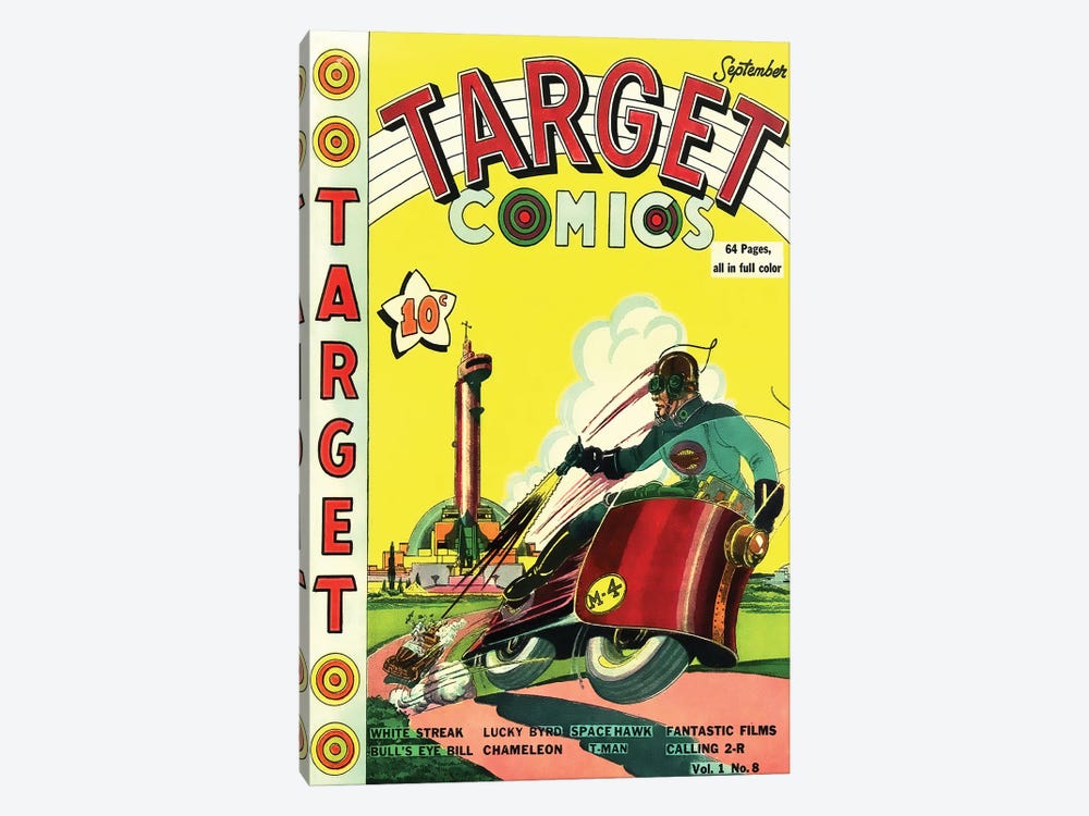 Target 8 Sept by Radio Days 1-piece Art Print