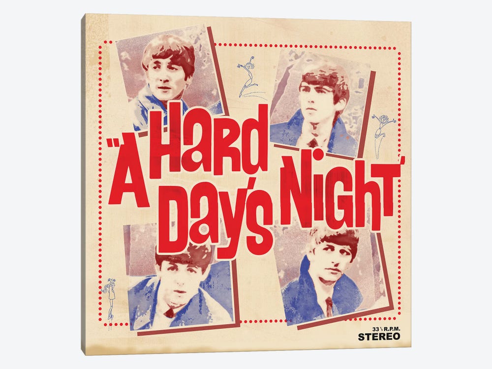 A Hard Day S Night I Canvas Art Print By Radio Days Icanvas
