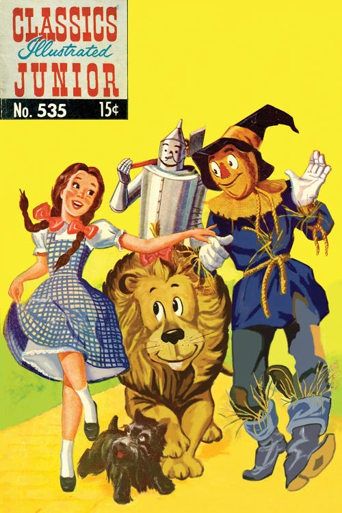 Wizard Comic by Radio Days wall art