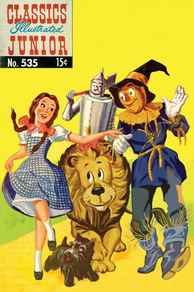 Movie Characters: Wizard Comic by Radio Days
