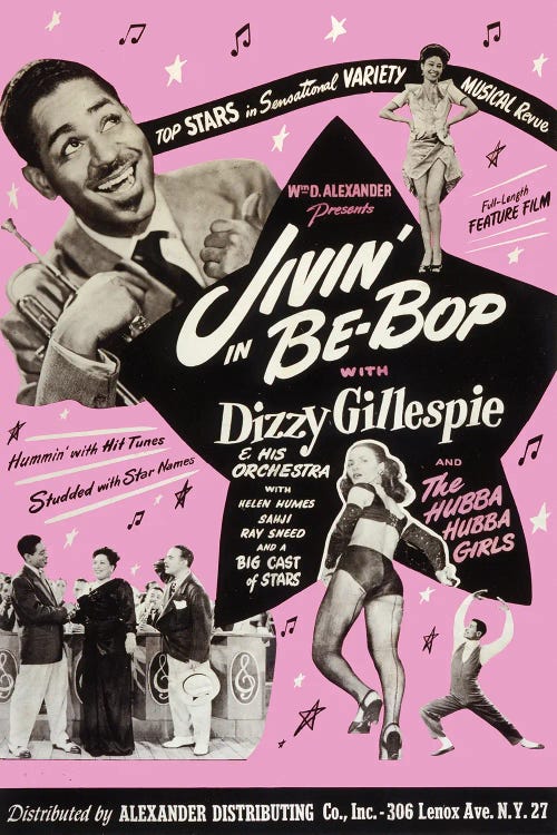 Jivin Be Bop by Radio Days wall art