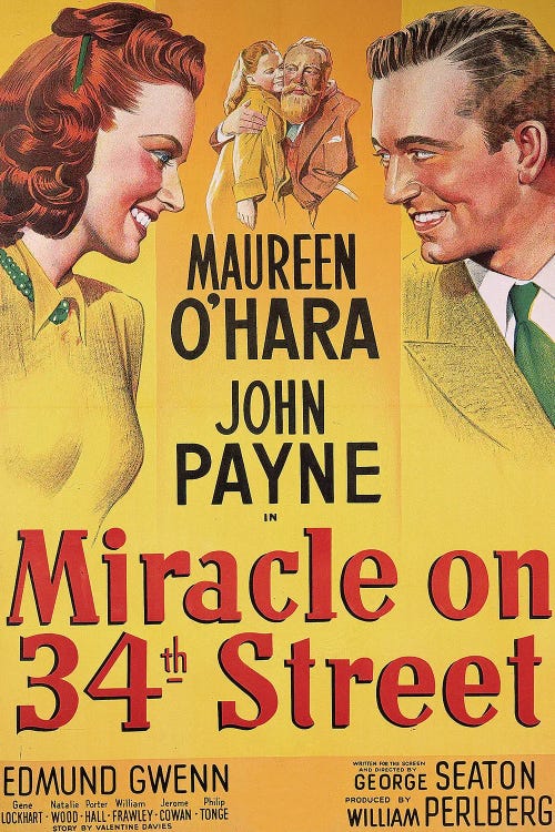 Miracle On 34th Street by Radio Days wall art