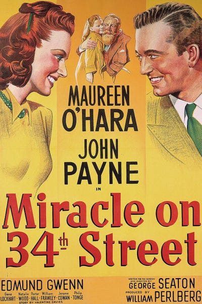 Christmas Signs & Sentiments: Miracle On 34th Street by Radio Days