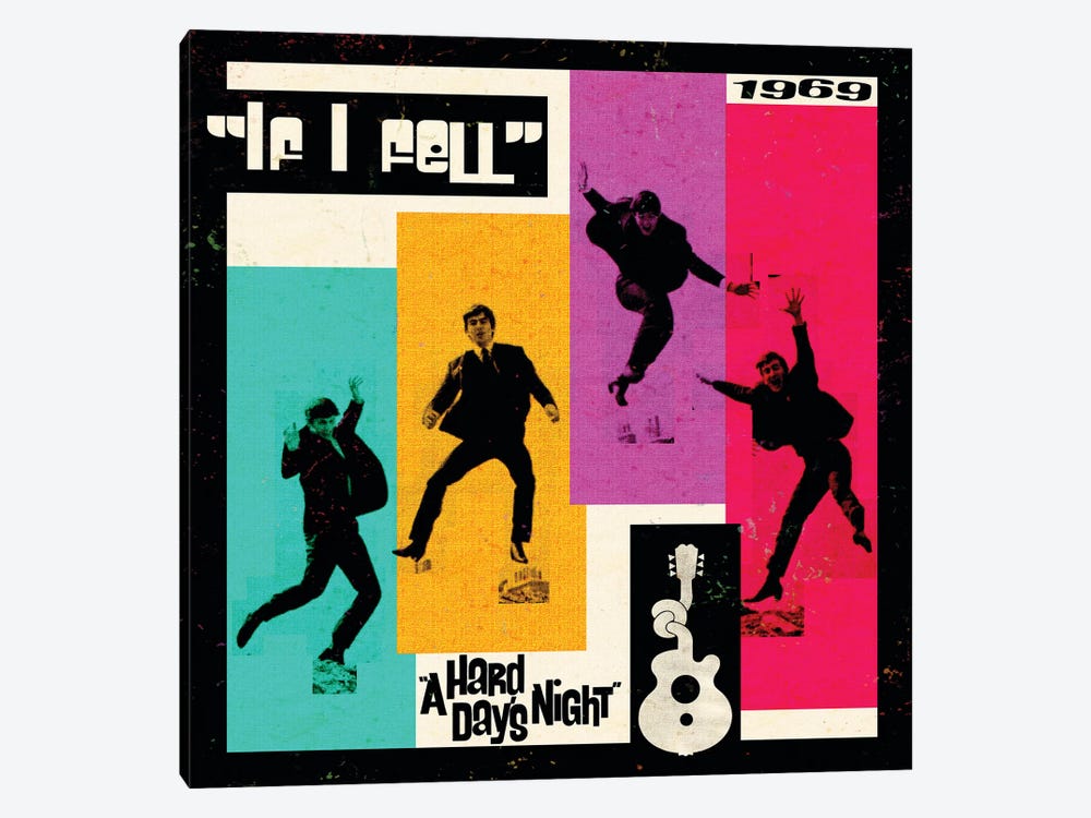 A Hard Day's Night II by Radio Days 1-piece Canvas Wall Art