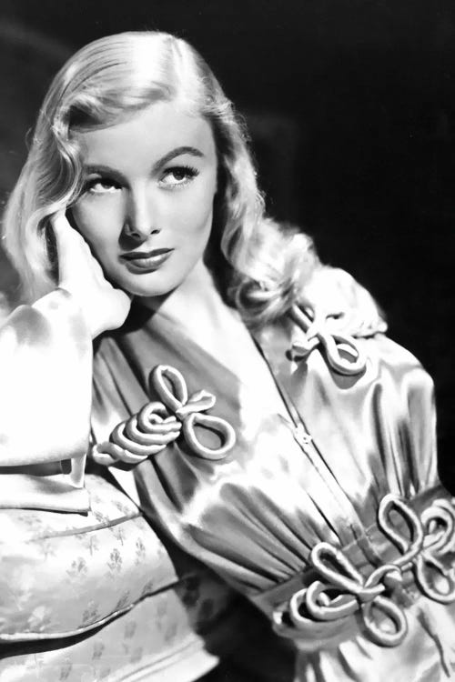 Veronica Lake Fancy Silk