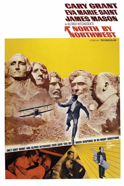 North By Northwest by Radio Days wall art