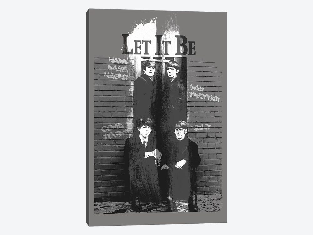 Let It Be by Radio Days 1-piece Canvas Art Print