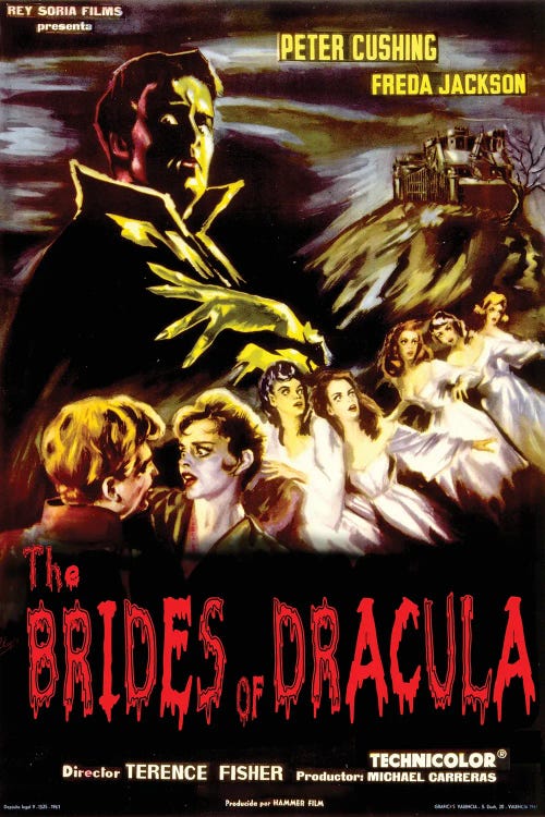 Brides Of Dracula by Radio Days wall art