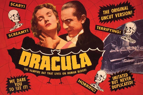 Fictional Characters: Dracula by Radio Days