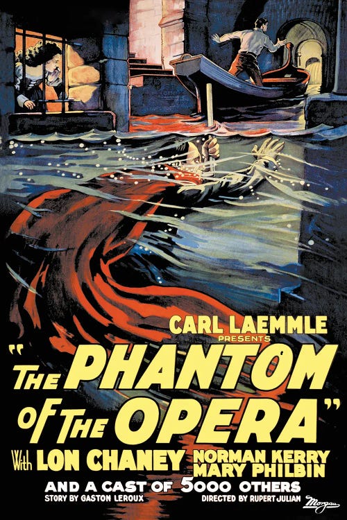Phantom Of The Opera Water by Radio Days wall art
