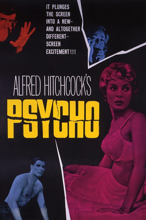 Psycho by Radio Days wall art