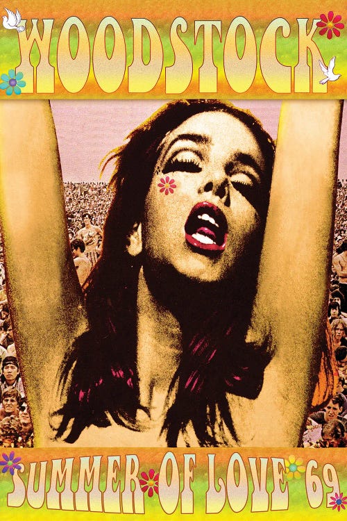 Woodstock Dazed & Confused by Radio Days wall art