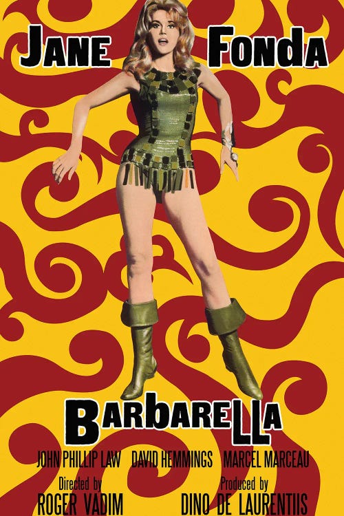 Barbarella by Radio Days wall art