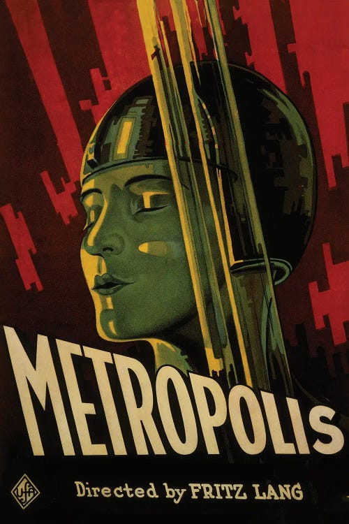 Metropolis by Radio Days wall art