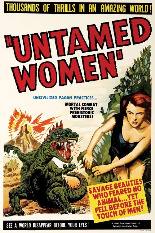 Untamed Women by Radio Days wall art