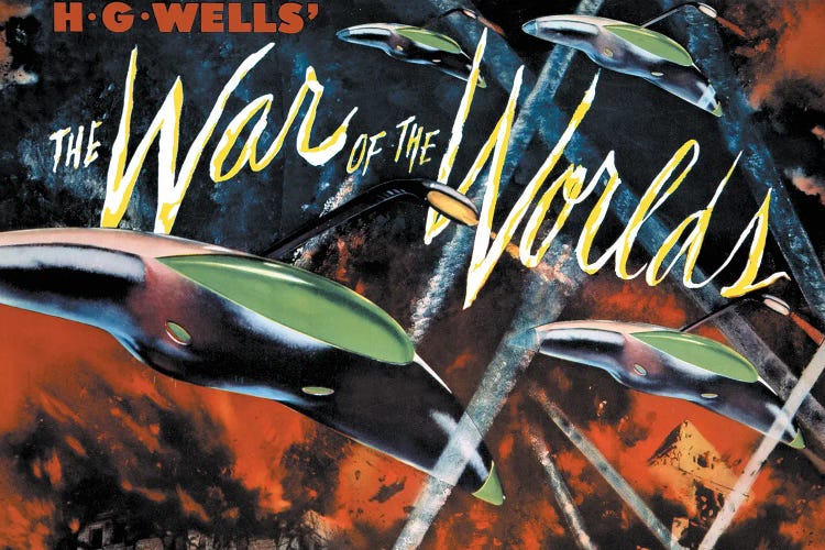 War Of The Worlds by Radio Days wall art