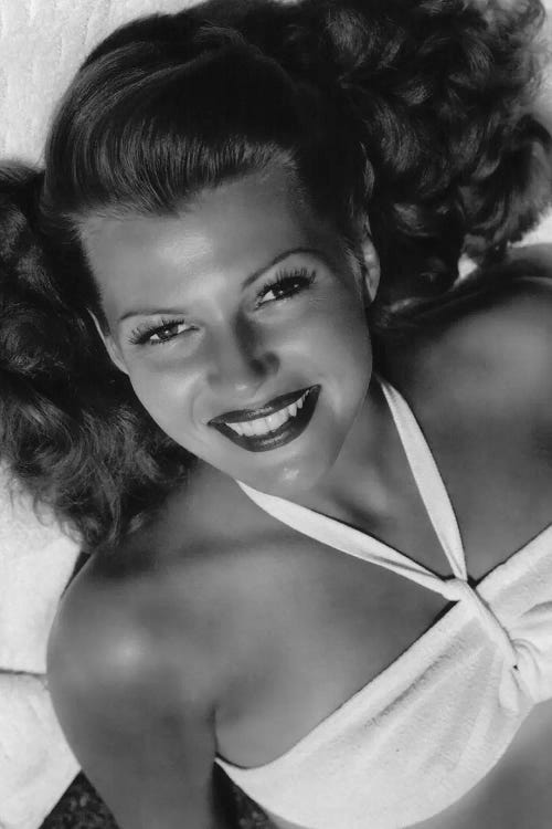 Rita Hayworth by Radio Days wall art