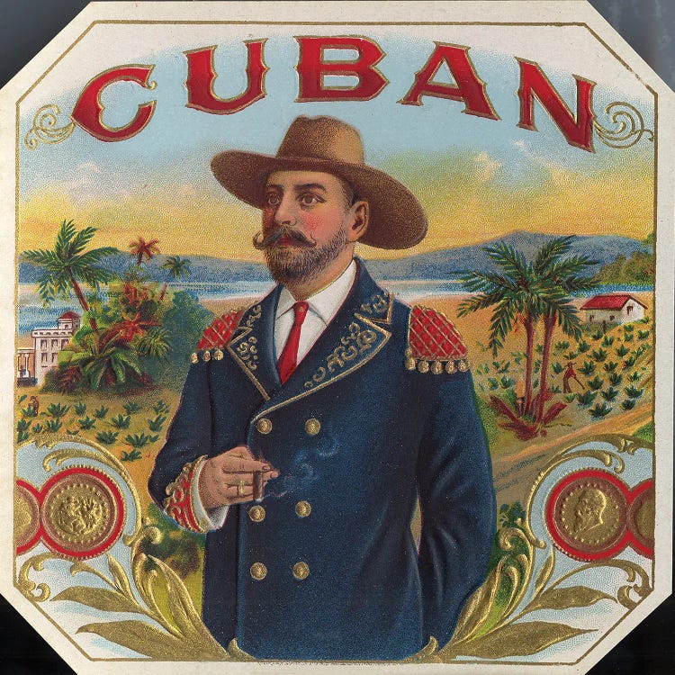 Cuban Cigars by Radio Days wall art