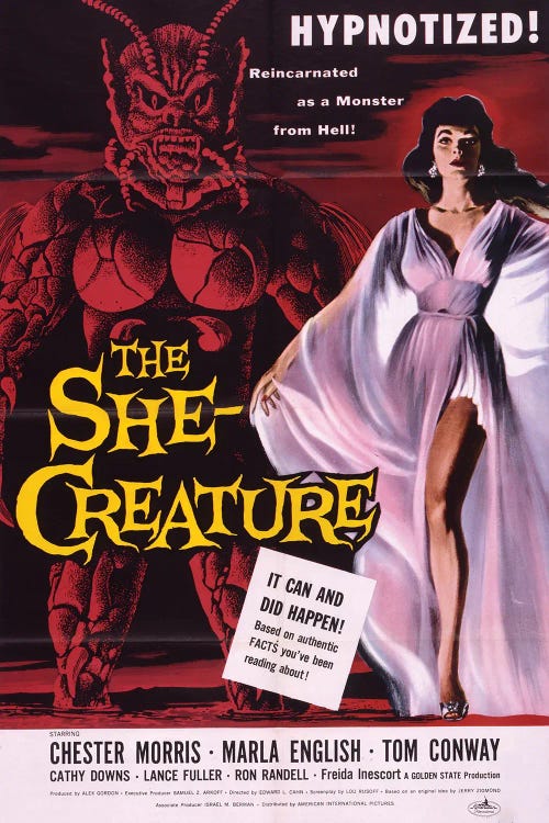 She Creature by Radio Days wall art