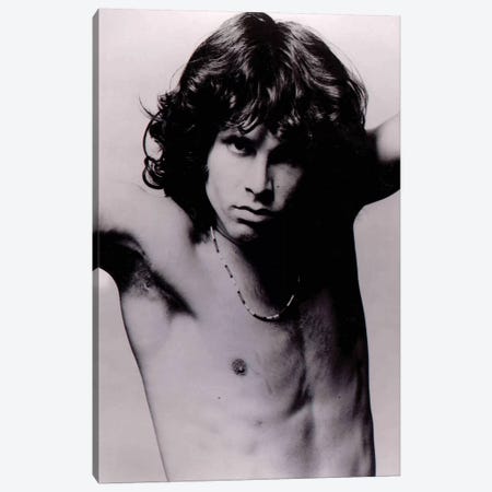 Jim Morrison Pose II Canvas Print #RAD48} by Radio Days Canvas Art