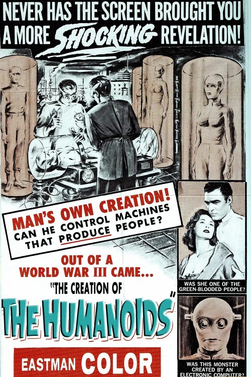 The Humanoids by Radio Days wall art