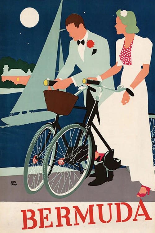 Bermuda Night Ride by Radio Days wall art