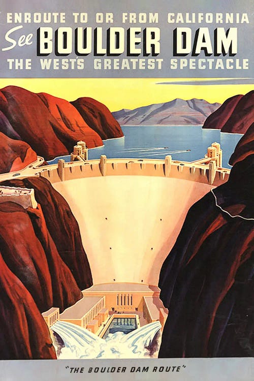 Boulder Dam by Radio Days wall art