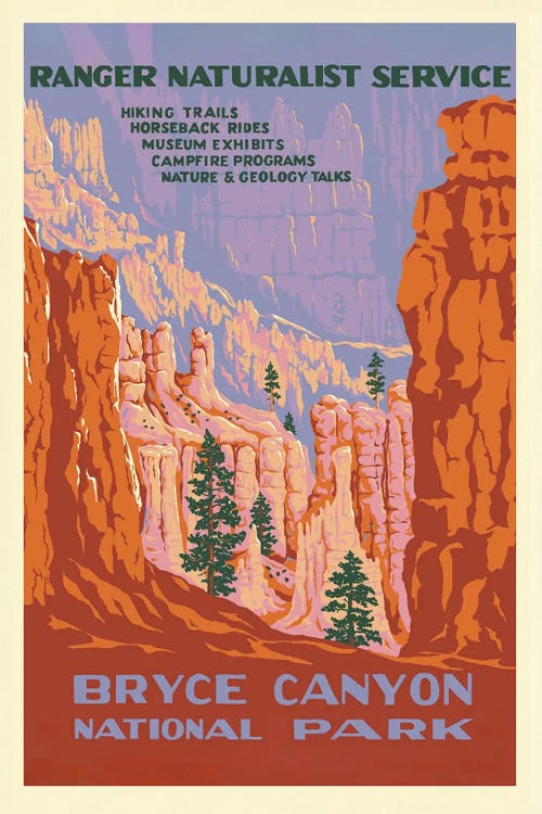Bryce Canyon by Radio Days wall art