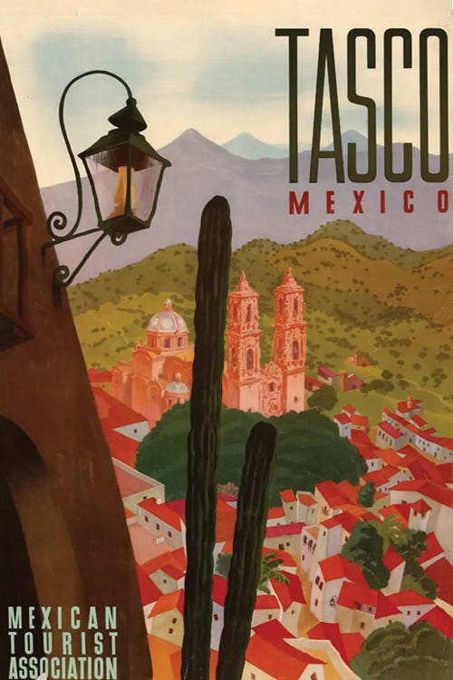 Tasco Mexico by Radio Days wall art