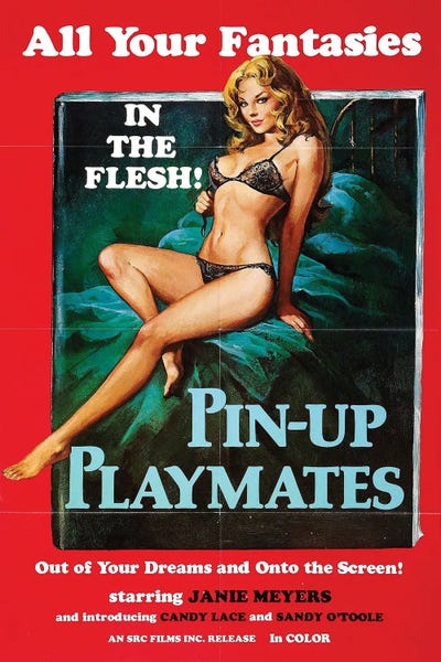 Earls Green - Canvas Prints: Pinup Playmates by Radio Days