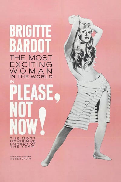 Radio Days - Canvas Prints: Please Not Now