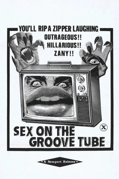 Radio Days - Canvas Prints: Sex On Groove Tube