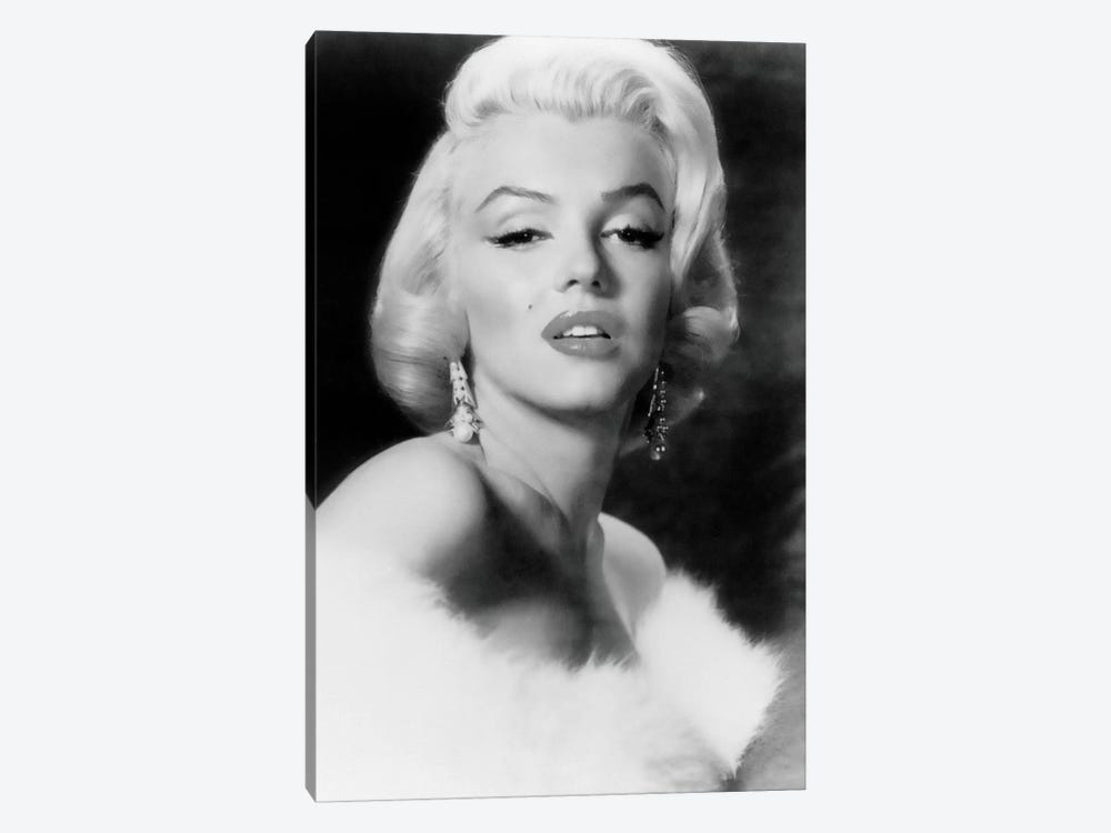 Classic Marilyn Monroe Pose I 1-piece Canvas Art Print