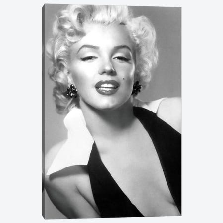 Classic Marilyn Monroe Pose II Canvas Print #RAD62} by Radio Days Canvas Wall Art