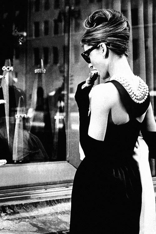 Audrey Hepburn Window Shopping I by Radio Days wall art