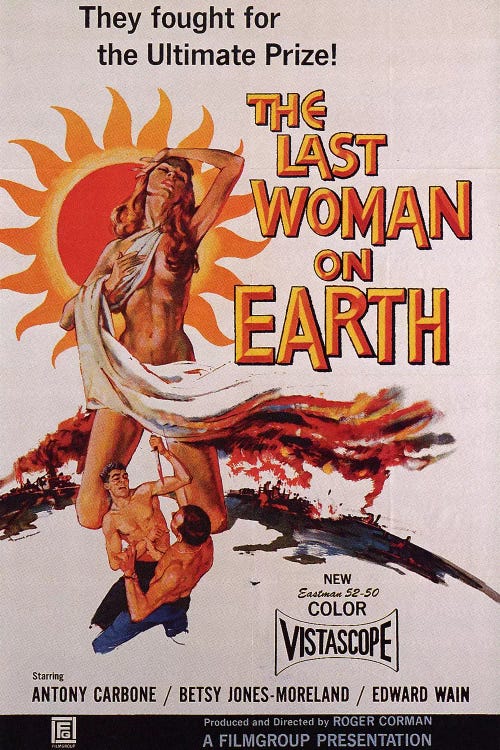 The Last Woman On Earth Film Poster