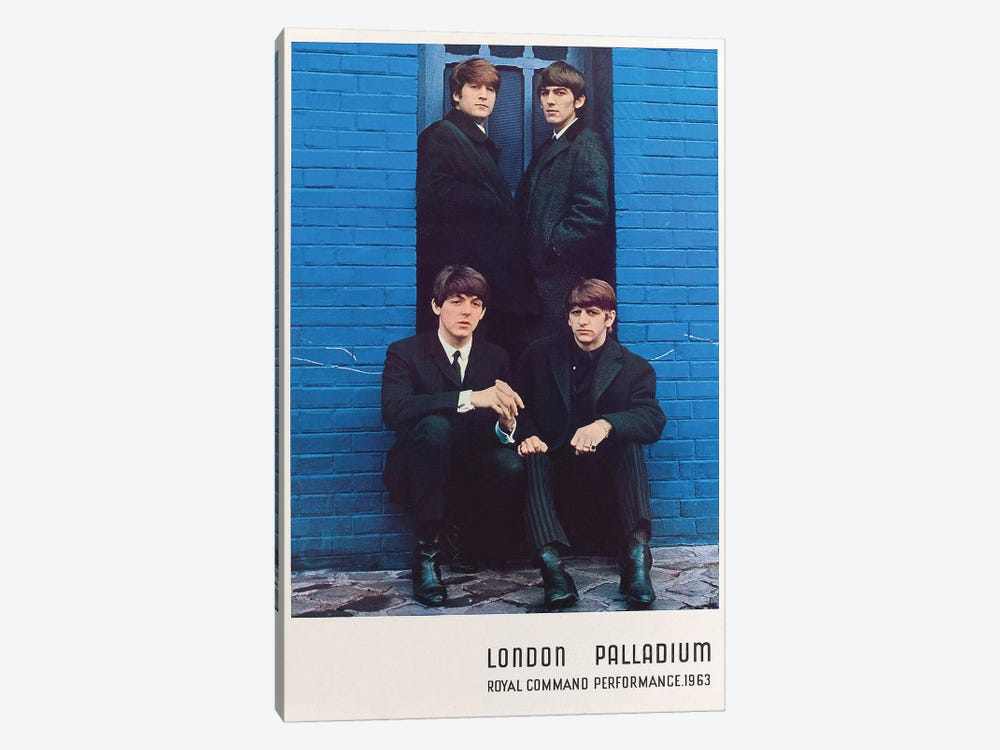 The Beatles 1963 Royal Command Performance Promotional Poster by Radio Days 1-piece Art Print