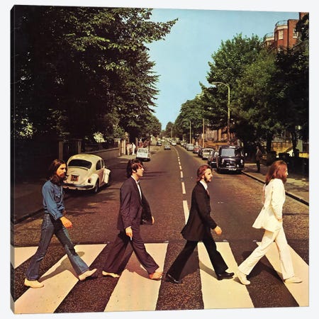 Abbey Road Canvas Print #RAD98} by Radio Days Art Print