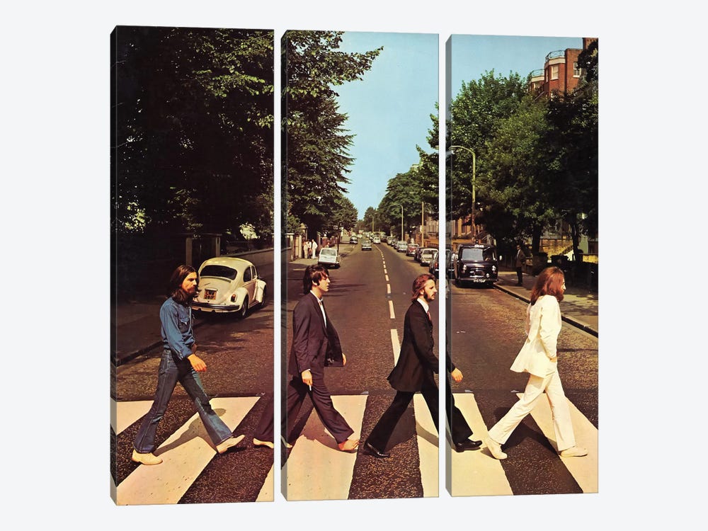 Abbey Road by Radio Days 3-piece Canvas Print