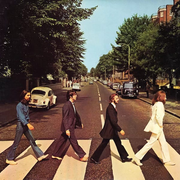 Large Photography - Canvas Prints: Abbey Road by Radio Days