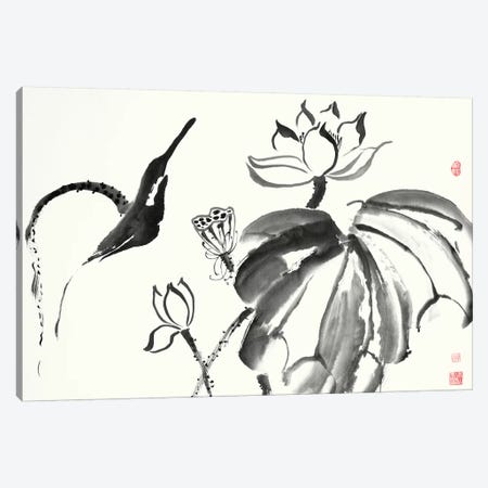 Lotus Study I Canvas Print #RAE3} by Nan Rae Canvas Art Print