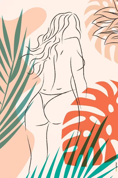 Rafael Gomes: Beach Girl II by Rafael Gomes