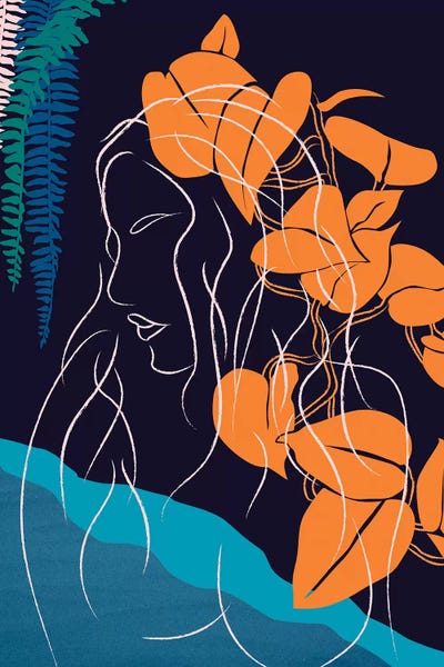 Beach Girl V by Rafael Gomes gallery poster