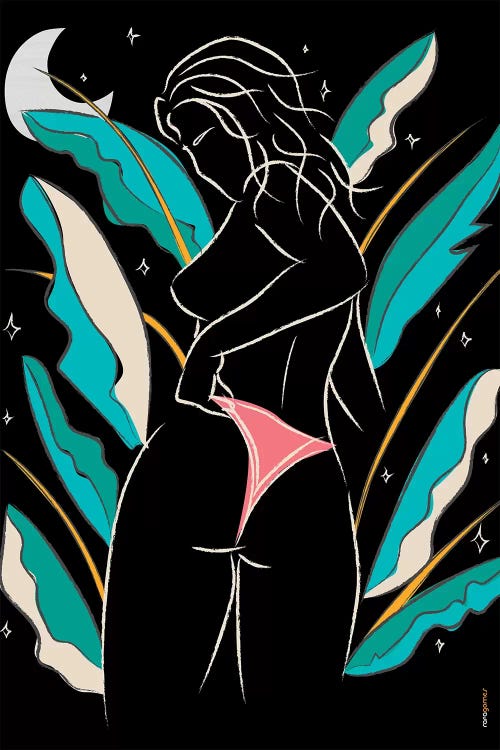Beach Girl VII by Rafael Gomes wall art