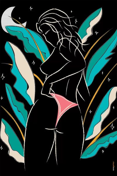 Rafael Gomes: Beach Girl VII by Rafael Gomes