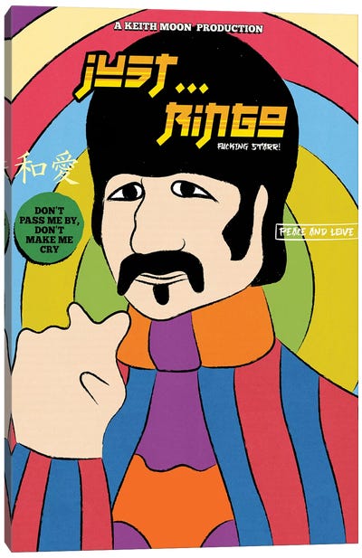 Just... Ringo! Canvas Art Print - Ringo Starr