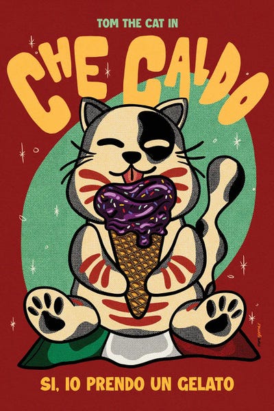 Food & Drink Posters: Che Caldo by Rafael Gomes